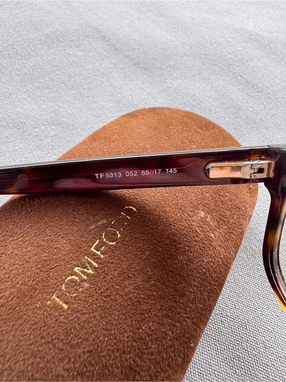 Tom Ford TF5313 052 Matte Havana Eyeglasses Frames 55-17-145 Made in Italy